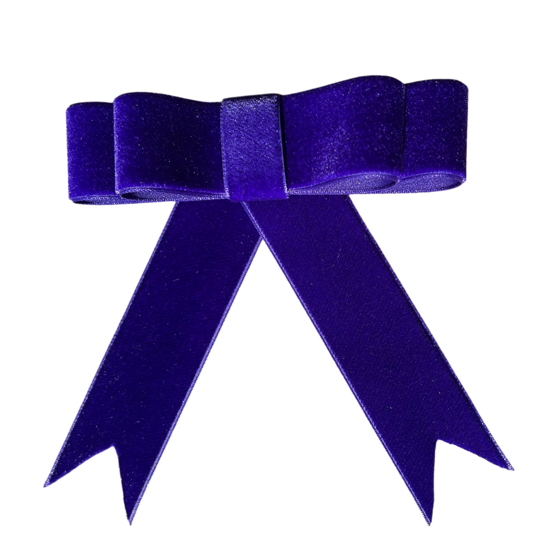 Large Velvet Bow